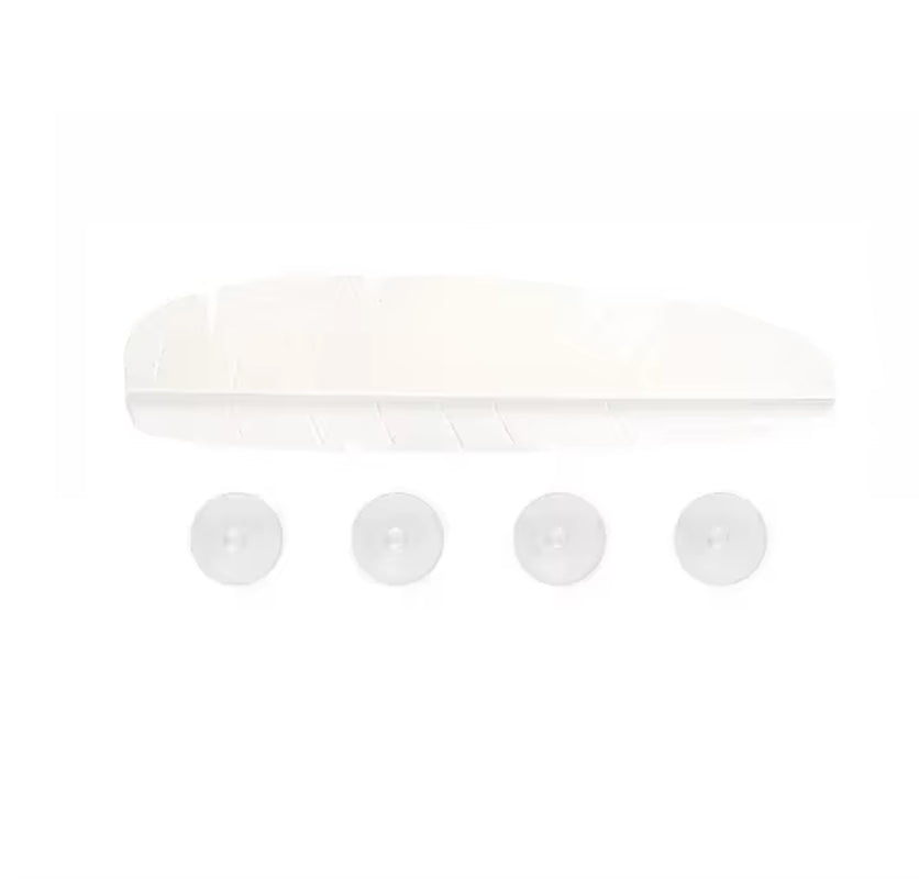 Silicone Kitchen Sink Splash Guard with Suction Cup, Waterproof and Oil-Proof, Anti-Splash Baffle, Soft Sink Shield for Dishwash